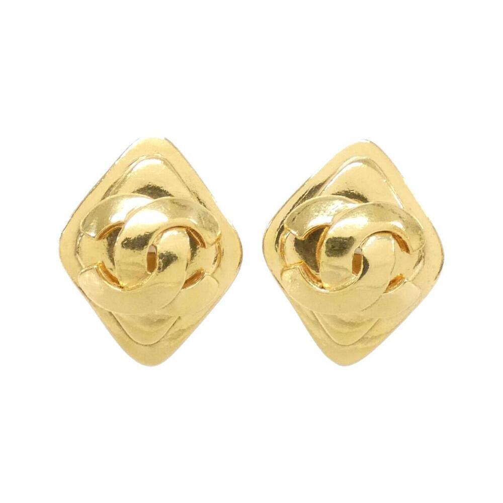 CHANEL Gold Earrings